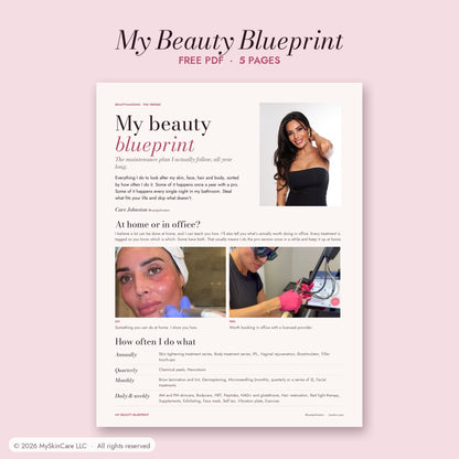 My Beauty Blueprint (Free)