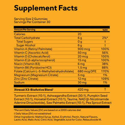 Xtresse Hair Growth Gummies